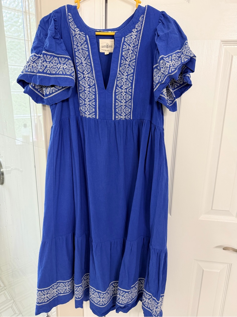 Umgee Blue Midi Women’s Dress
